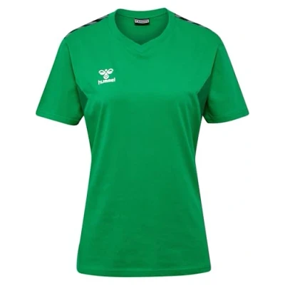 Afbeelding van Hummel Authentic Tshirt print, Dames, Maat: 44, Jelly bean