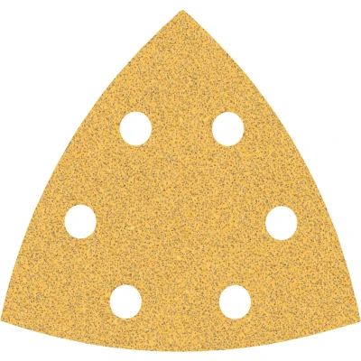 Image de BOSCH 2608900824 Feuille abrasive Expert C470 Best for Wood and Paint, 93 mm, grain 60, pour Multi Cutter, 6 trous (5 pcs)
