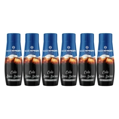 Afbeelding van Set van 6 SODASTREAM SUIKERVRIJE COLA concentraten 440 ml