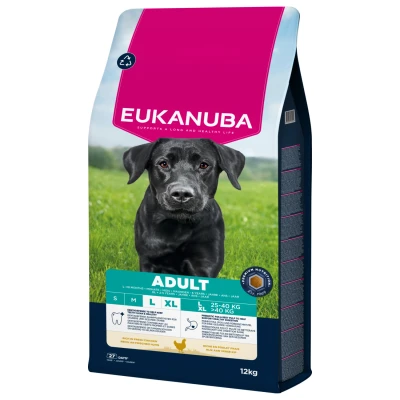 Afbeelding van Eukanuba Adult Large Breed Hondenbrokken Kip 12 kg