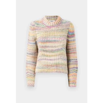 Afbeelding van ONLY Onlcarma Trui, Dames, Maat: Small, Pumice stone