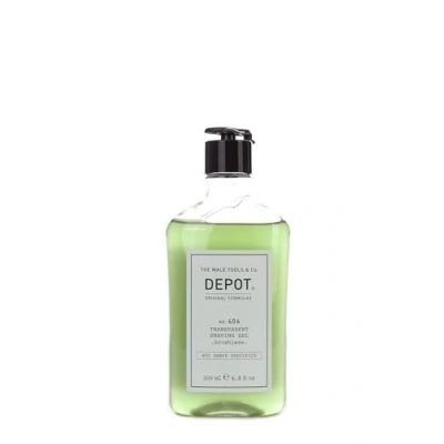 Afbeelding van Depot Male Tools No.406 Transparent Shaving Brushless Gel 200ml Voor Mannen
