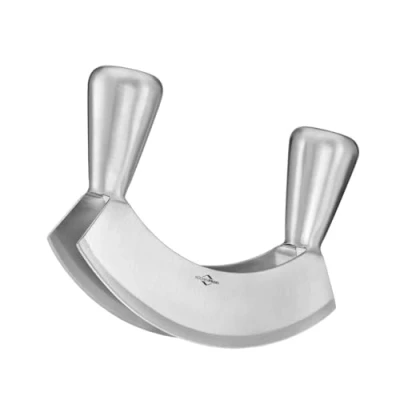 Afbeelding van Wiegemes met 2 bladen, 17 cm