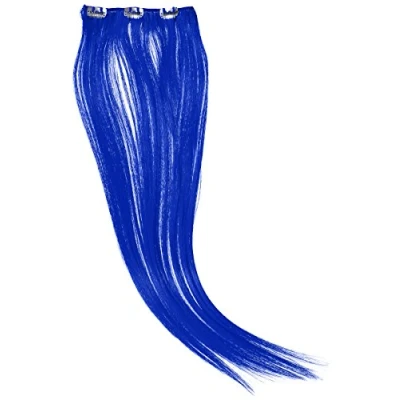 Afbeelding van Clip e Go Hairaisers estensioni 45 centimetri di taglio capelli, blu royal, 1 pezzo