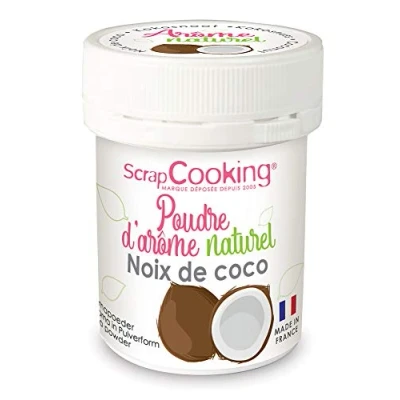 Afbeelding van Scrapcooking Natuurlijk aromapoeder kokosnoot 15 g.