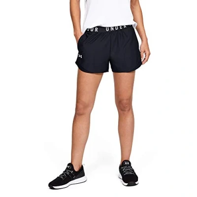 Afbeelding van Under Armour PLAY UP 3 0 Korte broeken, Dames, Maat: Small, Black/white