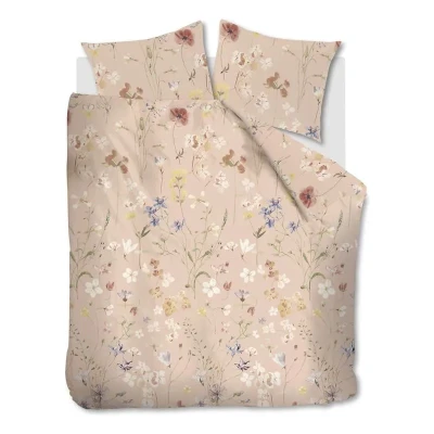 Afbeelding van ARIADNE at Home Dekbedovertrek Flowerlove Nude 240x200/220 Beige