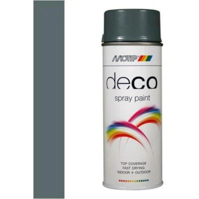 Image de Motip Deco Laque En Spray Brillant 0,4l Gris Bleu