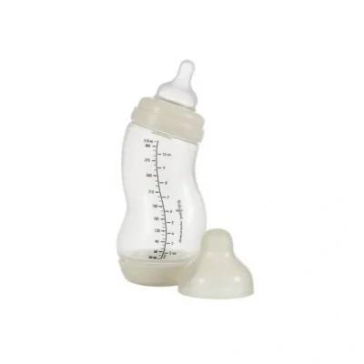 Afbeelding van Difrax S Fles Breed Creme Popcorn Anti Koliek 310ml