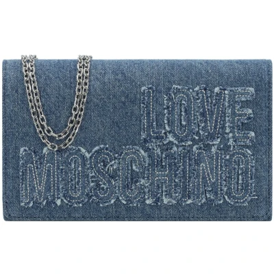 Afbeelding van Love Moschino Smart Daily BAG Schoudertas, Dames, Maat: One Size, Blue