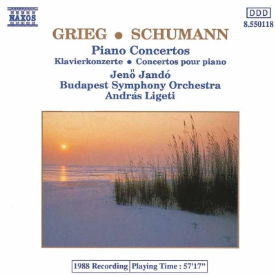 Afbeelding van Grieg, Schumann: Piano Concertos / Jando, Ligeti