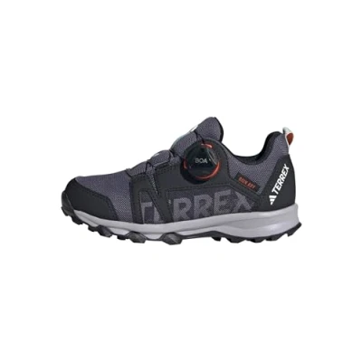 Afbeelding van adidas Mixte enfant Terrex Agravic BOA RAIN.RDY Trail Running Shoes, pure teal/ftwr white/core black, 31 1/2 EU