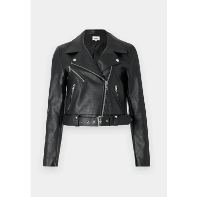 Afbeelding van ONLY Onlvera Biker Imitatieleren jas, Dames, Maat: XS, Black