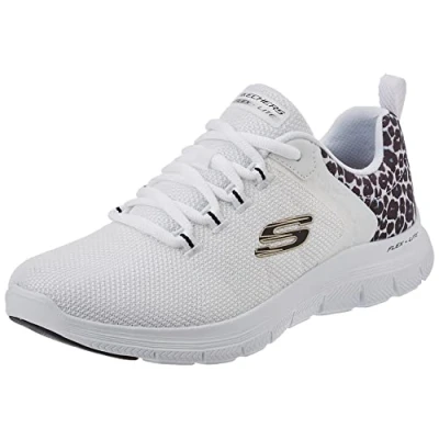 Afbeelding van Skechers Flex Appeal 4.0 Sneakers voor dames, Wit.