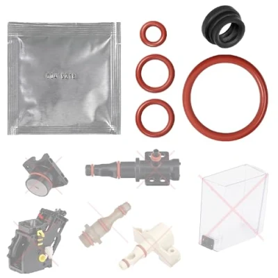Afbeelding van Snapworld Kaffee onderhoudsset, afdichting, pakking, voor zetgroep, steunklep, waterreservoir, compatibel met Philips Saeco Gaggia Spidem Set 27