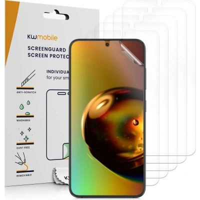 Afbeelding van kwmobile 6x screenprotectors geschikt voor Samsung Galaxy S23 beschermende folie smartphone