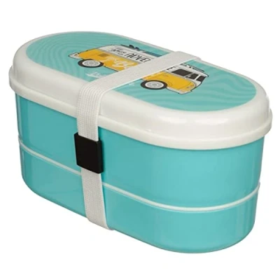 Afbeelding van Bento box brooddoos volkswagen blauw Puckator