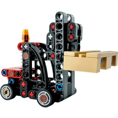 Afbeelding van LEGO Technic 30655 Heftruck met Pallet (polybag)