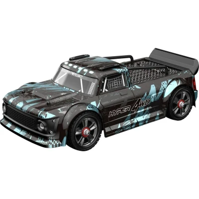 Afbeelding van MJX Hyper GO Zwart Brushless 1:14 RC auto Elektro Rallywagen 4WD RTR 2,4 GHz Incl. accu en laadkabel, Met lichteffect