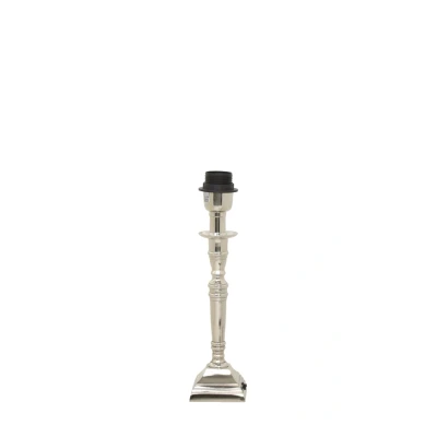 Afbeelding van Light&amp;living Lampvoet 8x8x25 cm DELHI nikkel