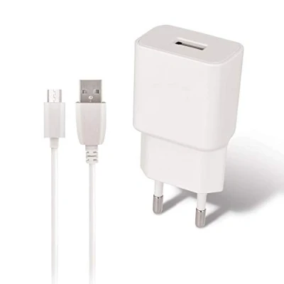 Afbeelding van Lifemax MaxLife USB oplader 1 A en kabel voor Samsung Galaxy J4+ J6 J7 2017 J3 J5 2016 J1