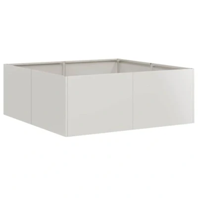 Afbeelding van Plantenbak 80x80x30 cm roestvrij staal
