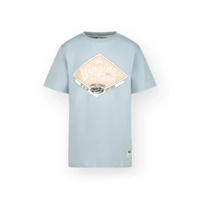 Afbeelding van Vingino Huricane Jongens T shirt Faded blue
