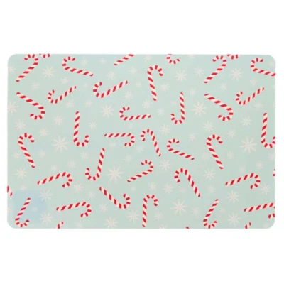 Afbeelding van Placemat Xmas Lollipop 30x45cm Blauw