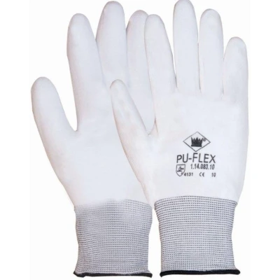 Afbeelding van Oxxa pu flex wit werkhandschoen 14 083 extra large xxl