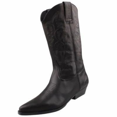 Afbeelding van Dockers by Gerli 43bl001, Santiags heren, Schwarz 100 zwart