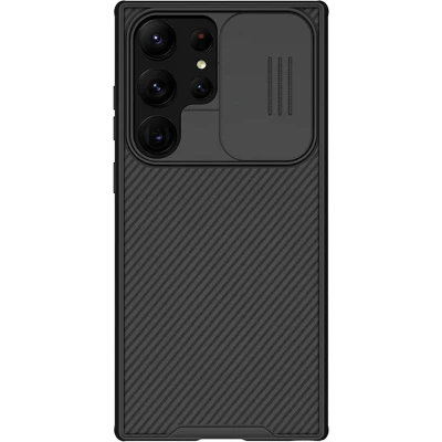 Afbeelding van Nillkin Hoesje Geschikt voor Samsung Galaxy S25 Ultra CamShield Pro Back Cover Zwart