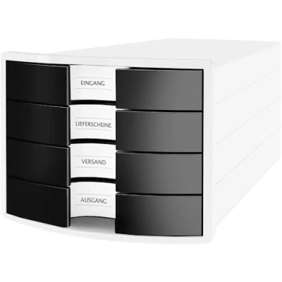 Afbeelding van HAN IMPULS 2.0 1012 32 Ladebox Wit DIN A4, C4 Aantal lades: 4