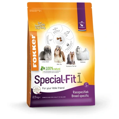 Afbeelding van Fokker Special Fit 1 Hondenvoer 2.5 kg