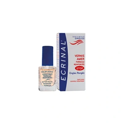 Afbeelding van Ecrinal Bittere Nagellak Stop Nagelknagen Versterkte Formule 10 ml