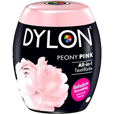 Afbeelding van DYLON Peony Pink All in 1 textielverf (voor frisse en intense kleuren) x 350 g