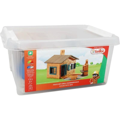 Afbeelding van Teifoc Bouwdoos Huis met Gril