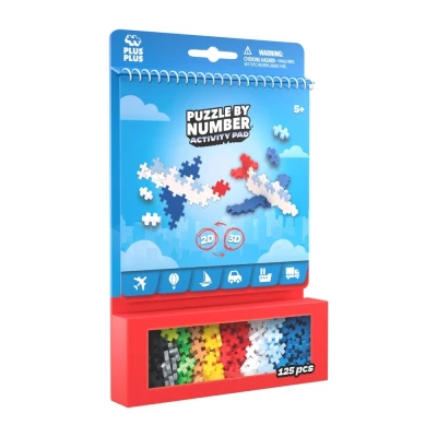 Afbeelding van Plus 125 Kreativ Bausteine Puzzle Transport
