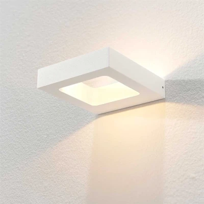 Afbeelding van Artdelight Wandlamp Carré Wit