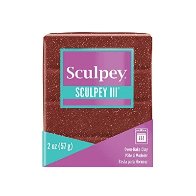 Afbeelding van Klei III Garnet glitter 57 gr Sculpey