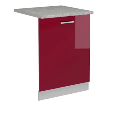 Afbeelding van Vicco Panneau de lave vaisselle R Line Bordeaux brillant, 60 cm, AP Marbre