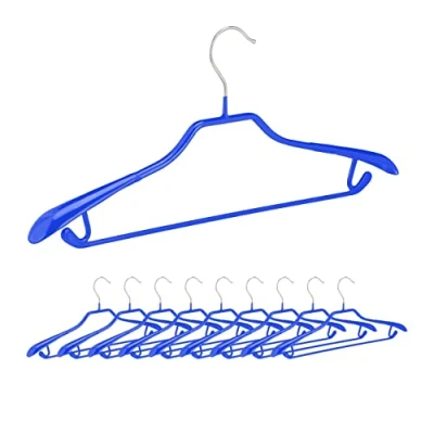 Afbeelding van Relaxdays kledinghanger jas 10 stuks antislip kleerhanger jashanger hanger set