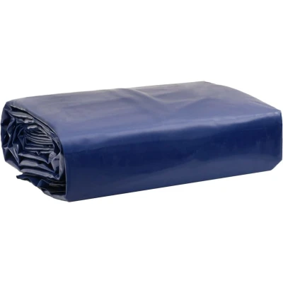 Afbeelding van Dekzeil 600 g/m 4x4 m blauw