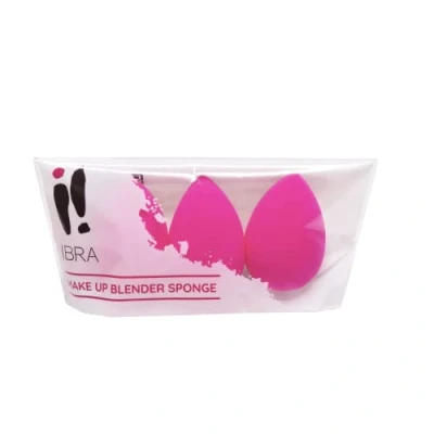 Afbeelding van Blenderspons set roze sponzen 3st.