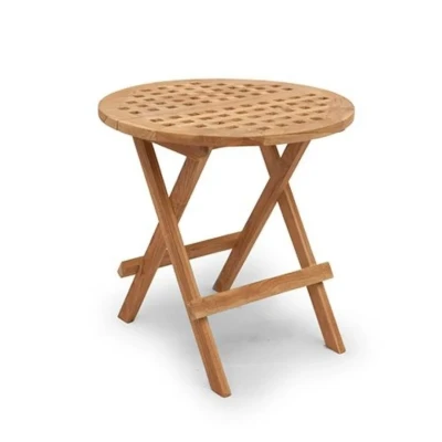 Afbeelding van Teak inklaptafel Cross Mini Buitengewoon de Boet