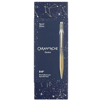 Image de Stylo à bille métal Caran d&#039;Ache 849® Or