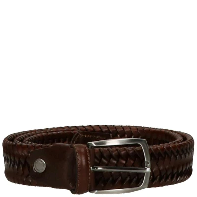 Afbeelding van Bymee Riemen Treccia Elastico bruin