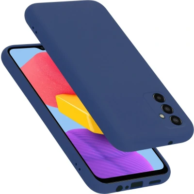 Afbeelding van Cadorabo Hoesje geschikt voor Samsung Galaxy M13 4G in LIQUID BLAUW Beschermhoes gemaakt van flexibel TPU silicone Case Cover