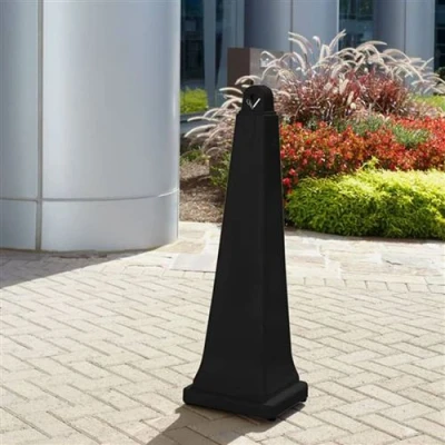 Image de Rubbermaid Cendrier d&#039;extérieur Noir
