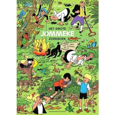 Afbeelding van Jommeke spelboek 1 Het grote Zoekboek