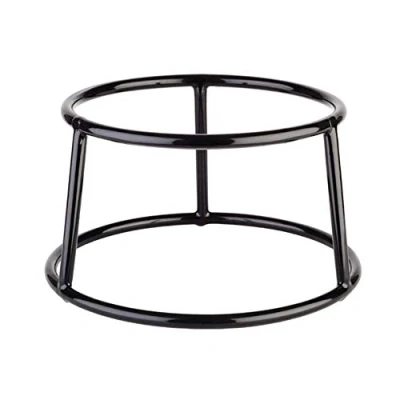 Afbeelding van APS 33270 Multi round metaal met anti slip coating, zwart, Ø 15,5 / 18 x 10 cm
